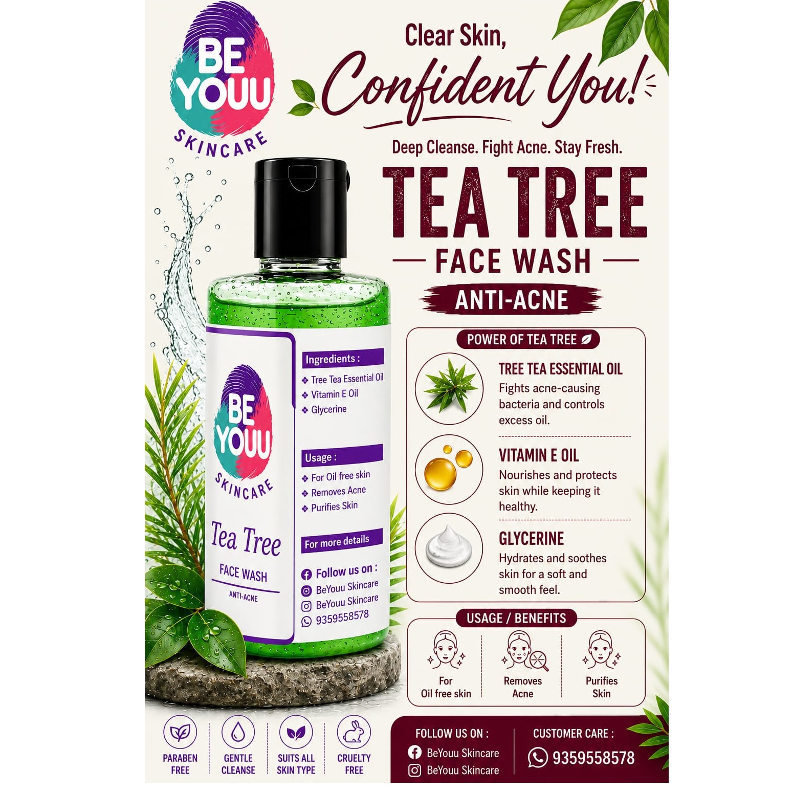 Tea Tree Face Wash